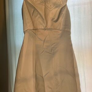 1990s Jordan light sage green formal dress size 3